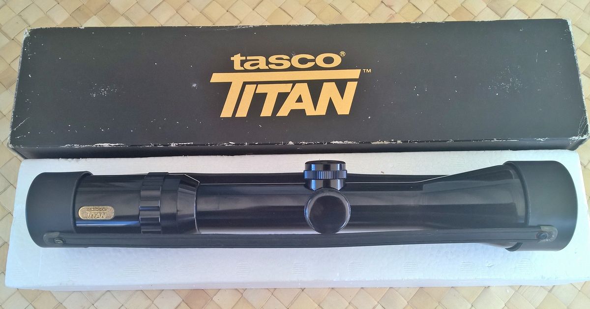 Tasco Titan 1.5-6x42 Scope - SSAA Gun Sales