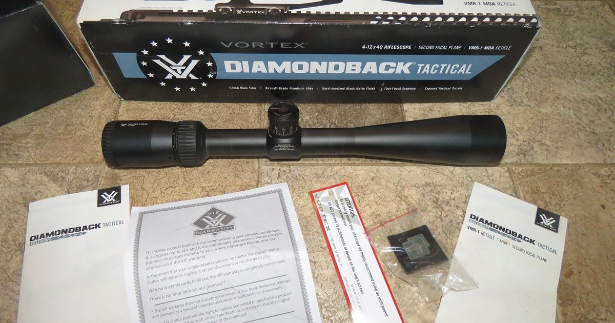 Vortex Diamondback Tactical 4-12x40mm - SSAA Gun Sales